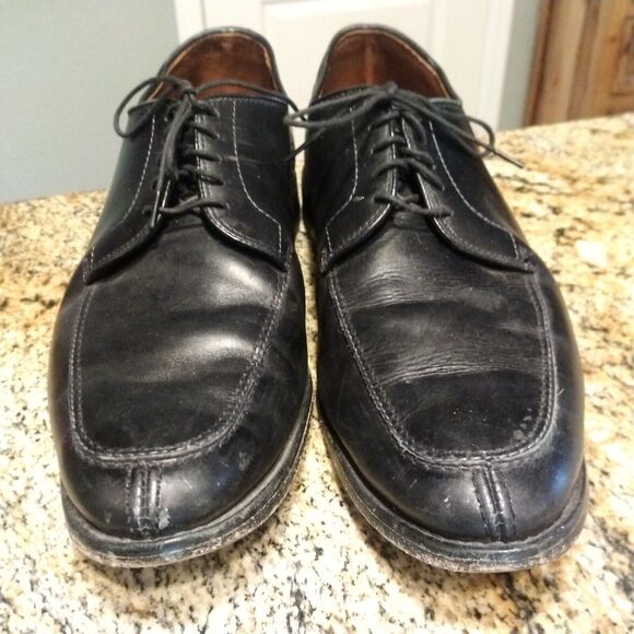 Allen Edmonds Lasalle Black Leather Dress Comfort Oxfords Men\'s Size 12 D main image 11